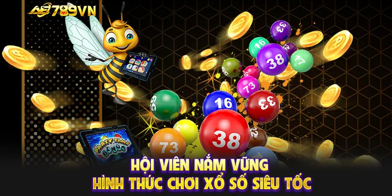 Hội viên nắm vững hình thức chơi xổ số siêu tốc