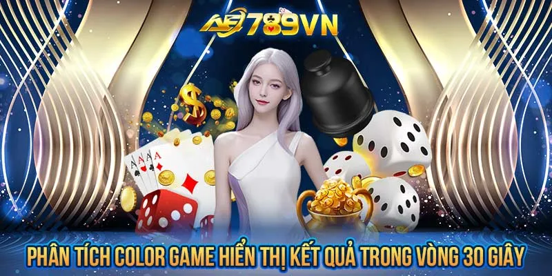 Phân tích Color game hiển thị kết quả trong vòng 30 giây